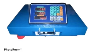 Bascula de 400 Kilos Inalámbrica en Hierro Silver Max