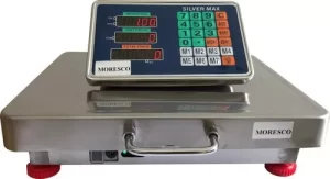 Bascula 200 kilos Inalambrica en Acero Silver Max