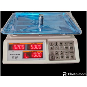 Bascula 40 Kilos Silver Max